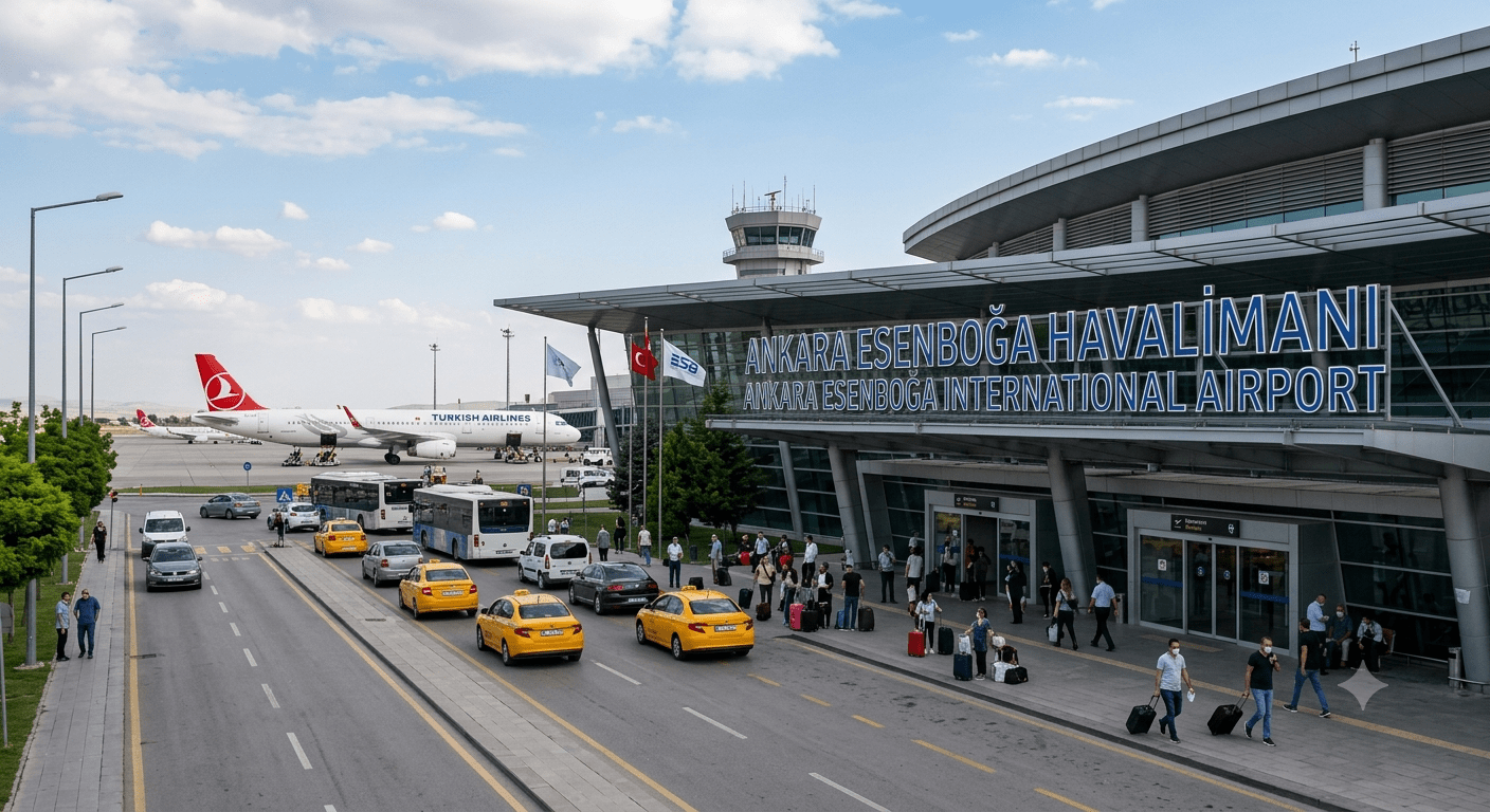Über den Flughafen Esenboga